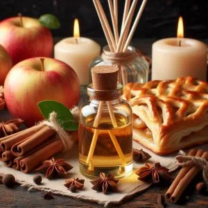 Ulei parfumat Apple Strudel & Spice, parfum lumanari, aromaterapie, sapun sau produse cosmetice