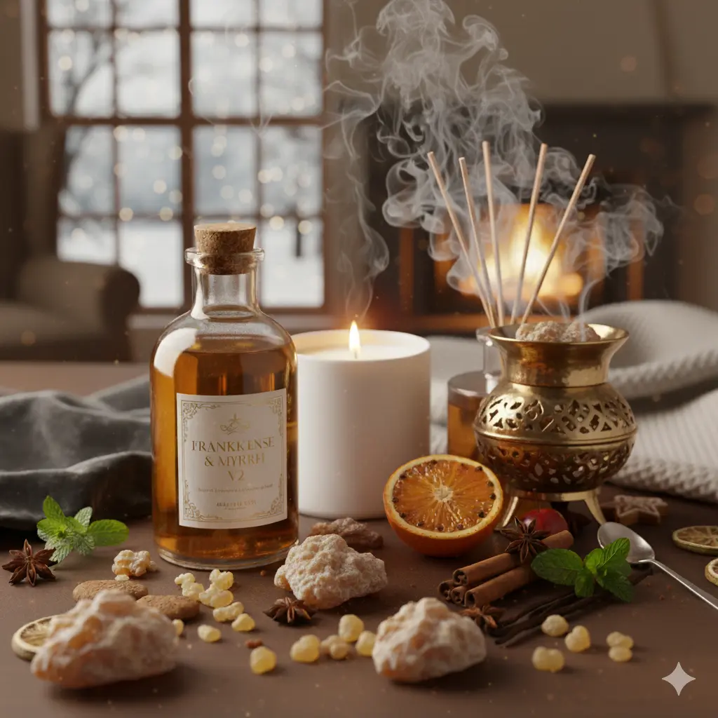 Ulei parfumat Frankincense & Myrrh V2, parfum lumanari, aromaterapie, sapun sau produse cosmetice