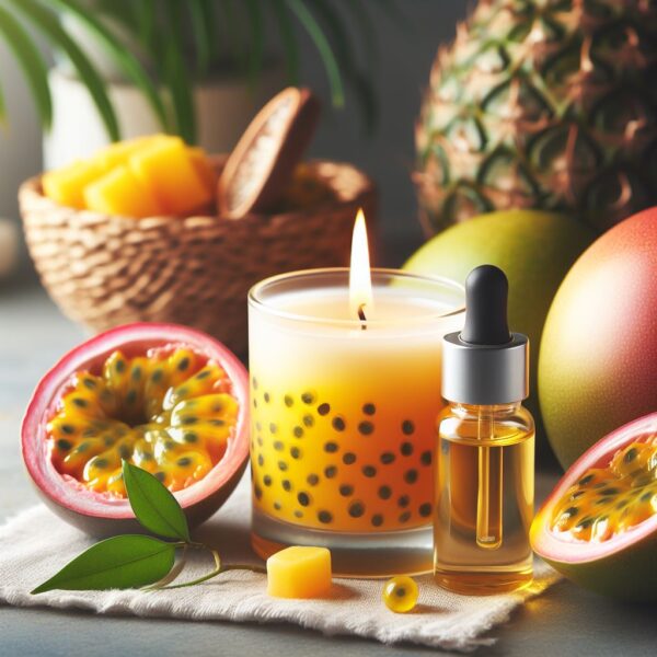 Ulei parfumat Passionfruit & Mango, parfum lumanari, aromaterapie, sapun sau produse cosmetice.