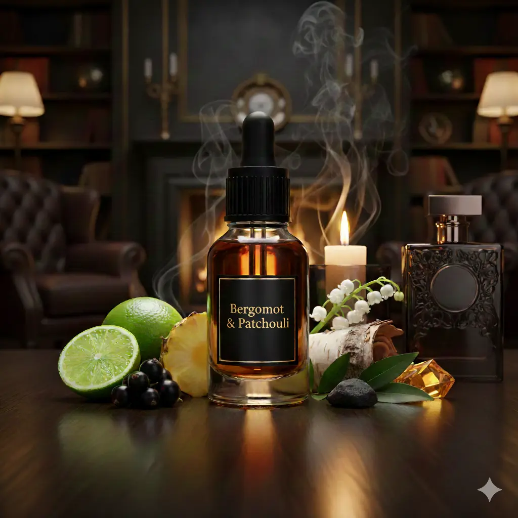 ulei parfumat bergamot & patchouli