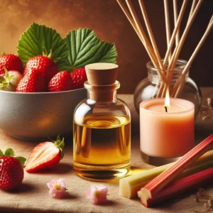 Ulei parfumat Rhubarb & Strawberry, parfum lumanari, aromaterapie, sapun sau produse cosmetice