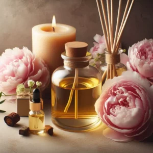Ulei parfumat Velvet Peony & Oud, parfum lumanari, aromaterapie, sapun sau produse cosmetice