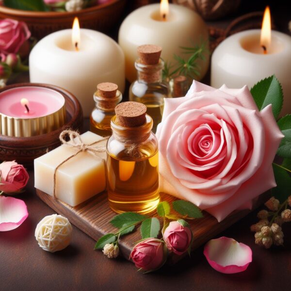 Ulei parfumat Rose, fara alergeni, parfum lumanari, aromaterapie, sapun sau produse cosmetice