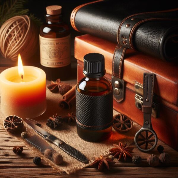 Ulei parfumat Tuscan Leather, parfum lumanari, aromaterapie, sapun sau produse cosmetice.