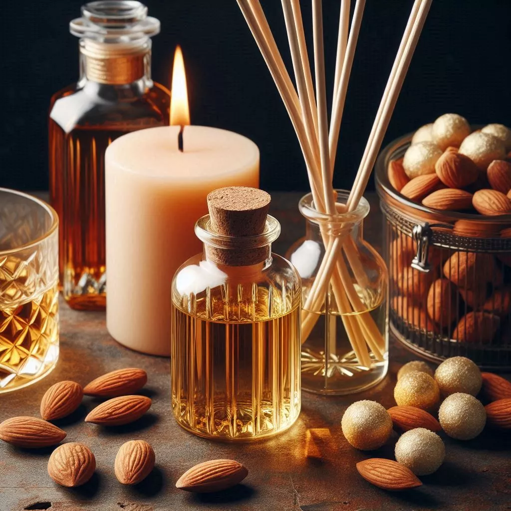 Ulei parfumat Almond Marzipan, parfum lumanari, aromaterapie, sapun sau produse cosmetice