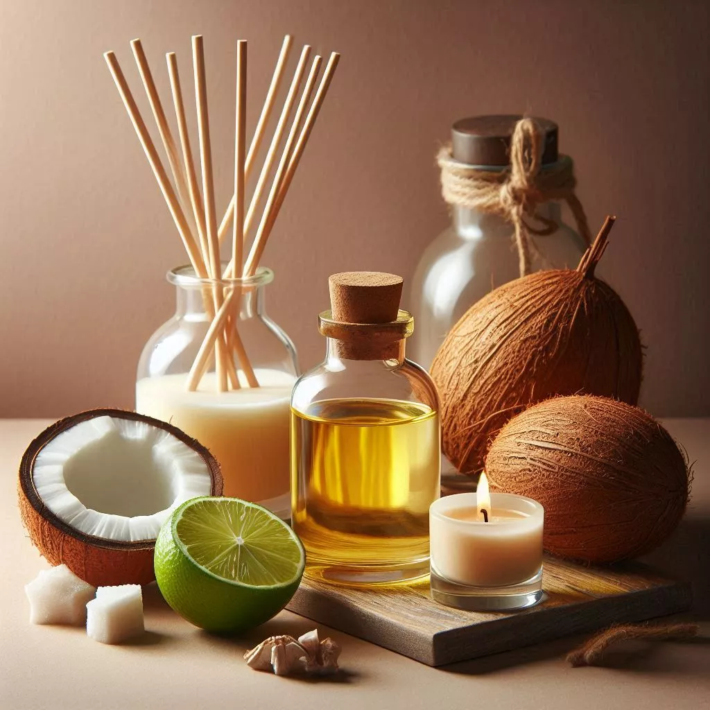 Ulei parfumat Coconut & Lime, parfum lumanari, aromaterapie, sapun sau produse cosmetice