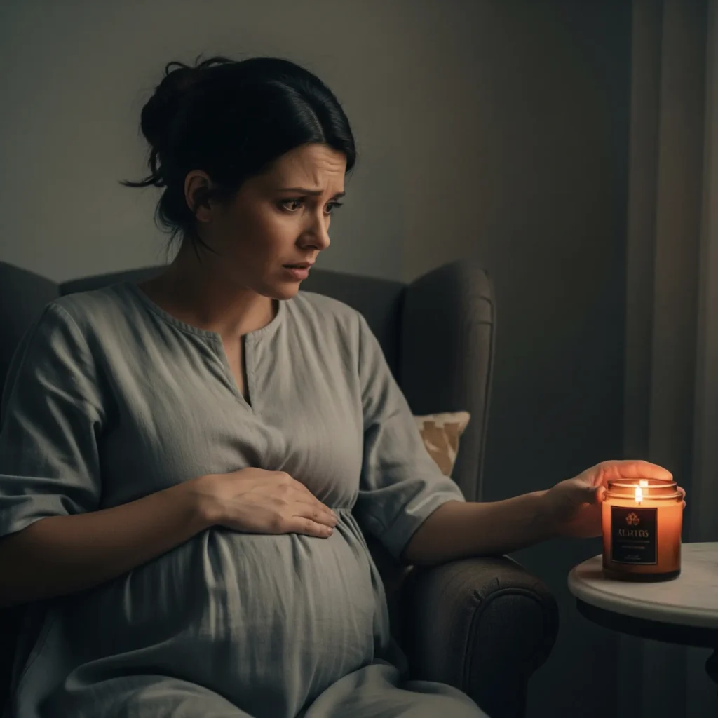 riscurile turnării lumânărilor parfumate în timpul sarcinii