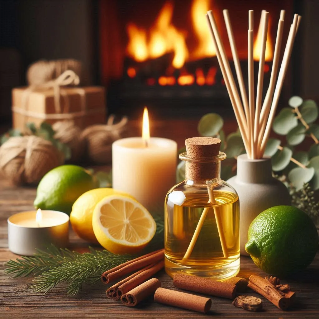 Ulei parfumat By The Fireside, parfum lumanari, aromaterapie, sapun sau produse cosmetice