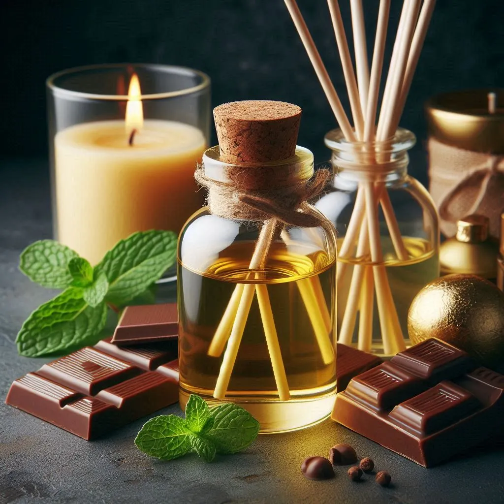 Ulei parfumat Minty Chocolate, parfum lumanari, aromaterapie, sapun sau produse cosmetice