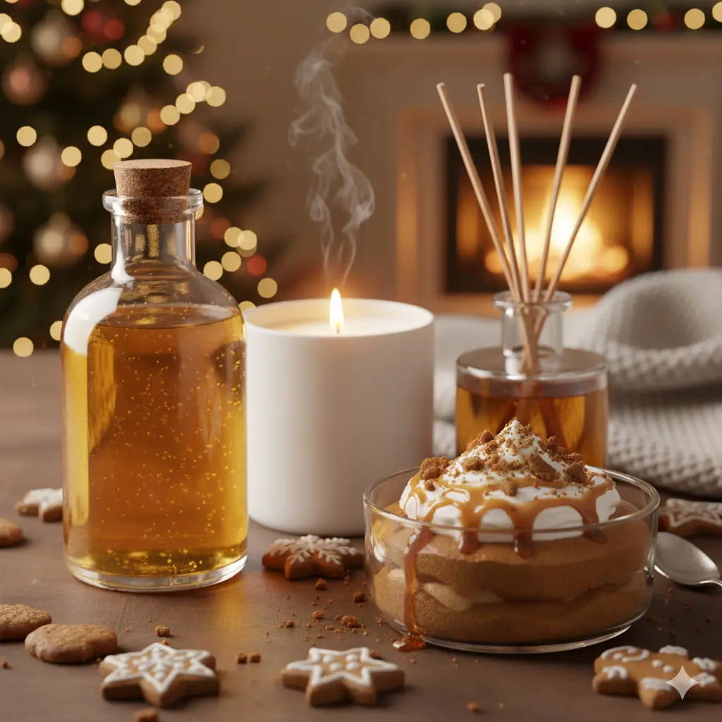 Ulei parfumat Gingerbread Caramel Mousse, parfum lumanari, aromaterapie, sapun sau produse cosmetice