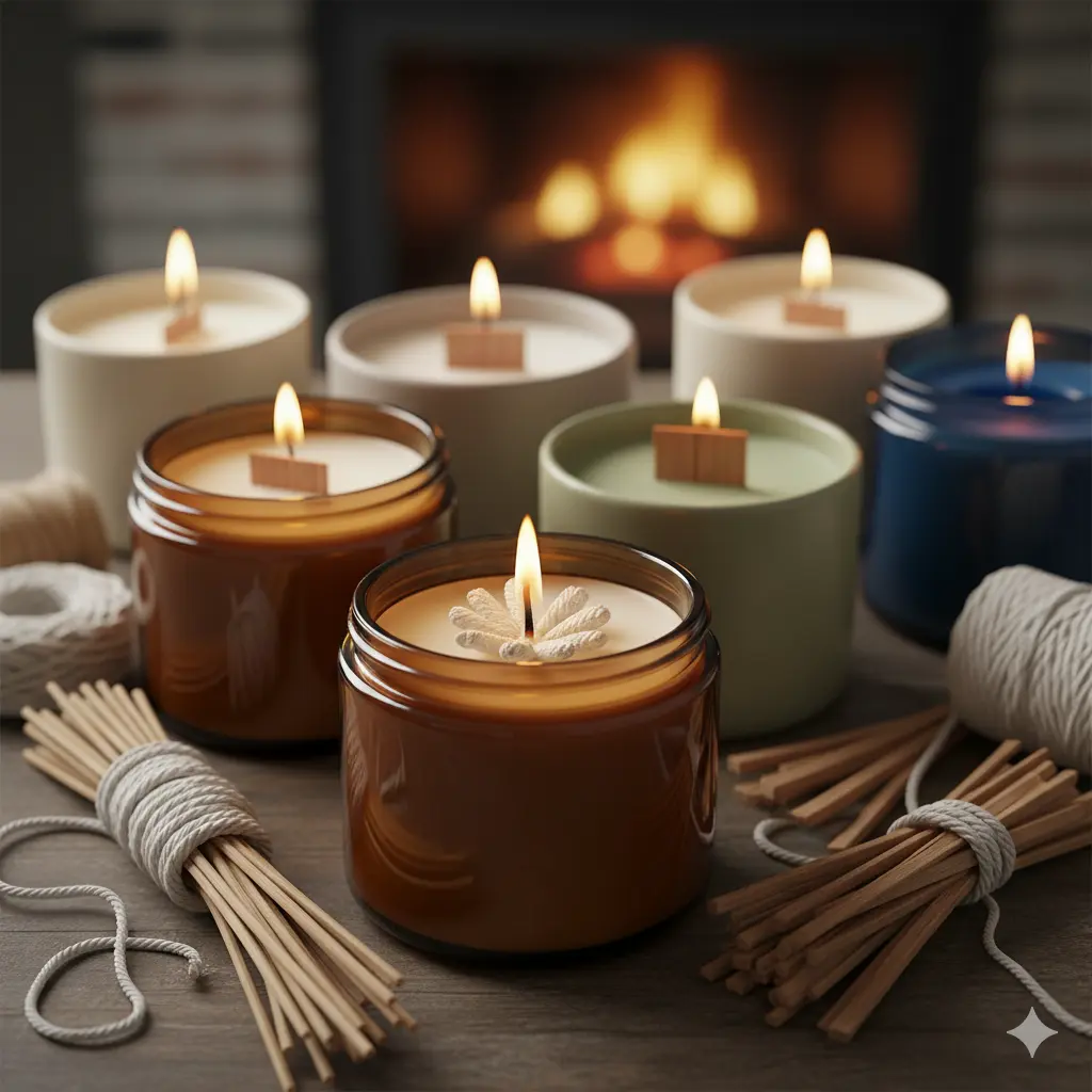 cum alegi fitilul potrivit pentru lumânarea ta parfumată