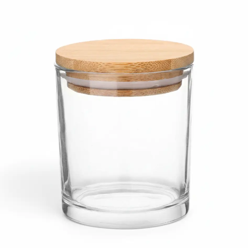 recipient din sticla, alb mat, 200ml