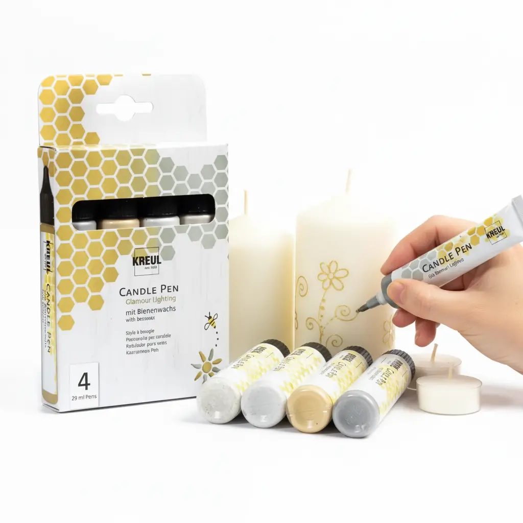 set 4 markere pentru lumanari glamour