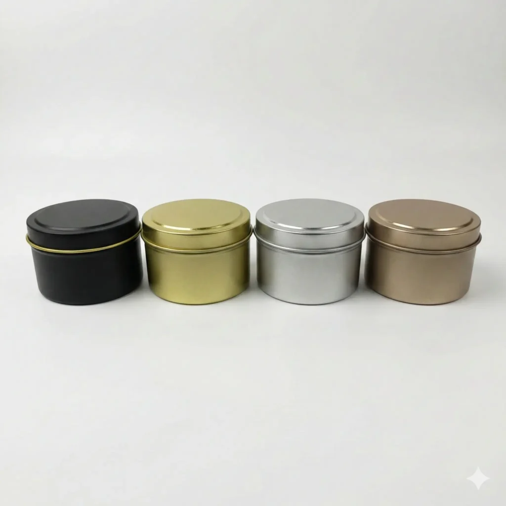 recipient metalic, 120ml