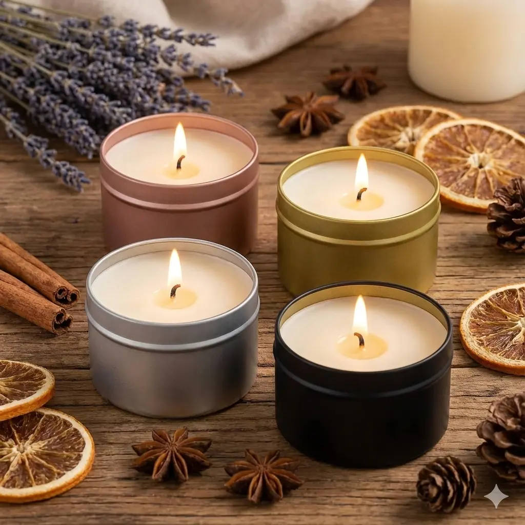 recipient metalic, 120ml