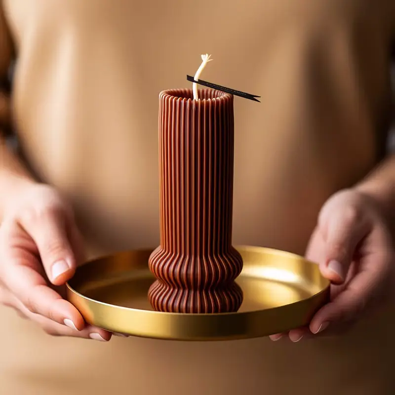 matrita din silicon pentru lumanari coloana liniara