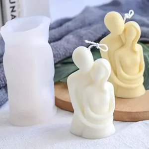 matrita din silicon pentru lumanari cuplu imbratisare