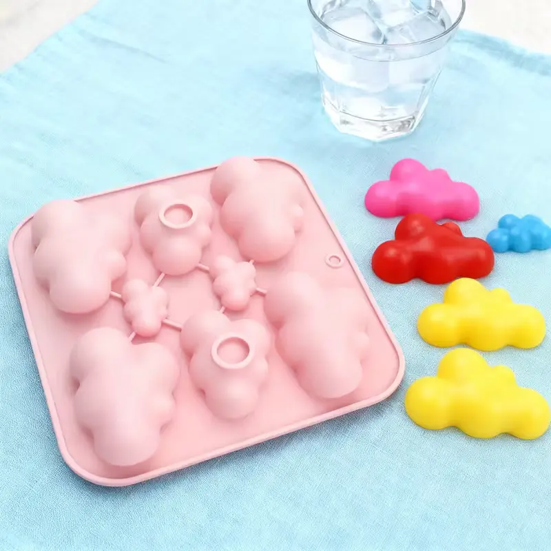 matrita din silicon pentru lumanari/wax melts nori