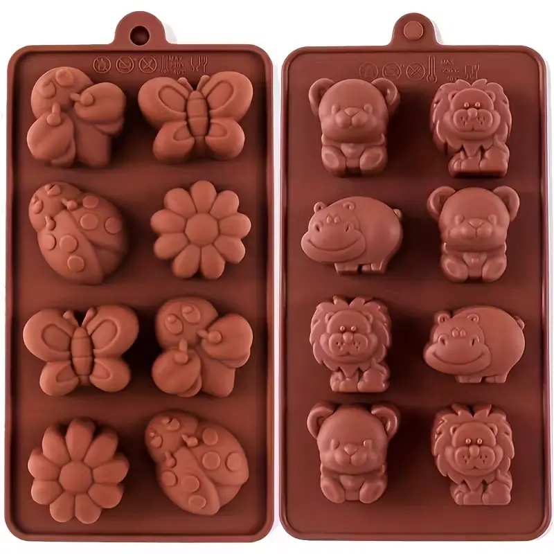 matrita din silicon pentru lumanari/wax melts animale/insecte animale