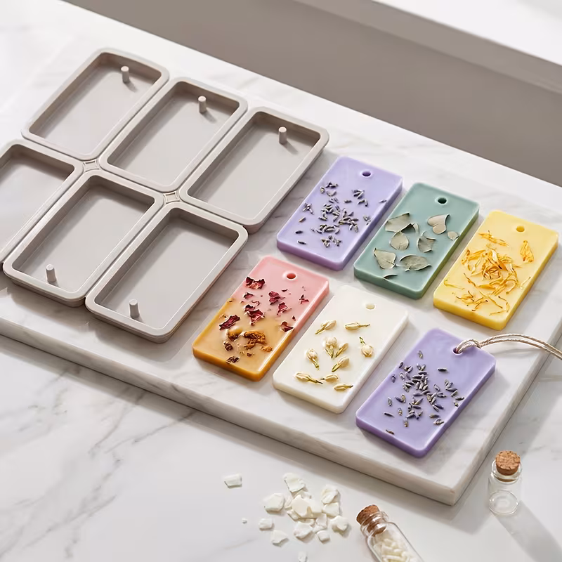matrita din silicon pentru odorizante/wax melts dreptunghi