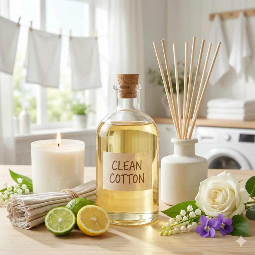 ulei parfumat clean cotton v2