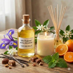 Ulei parfumat Golden Belle, parfum lumanari, aromaterapie, sapun sau produse cosmetice