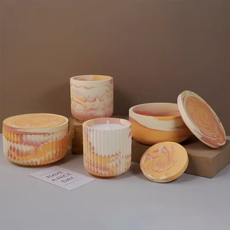 matrita din silicon pentru recipiente cilindru cu striatii si capac