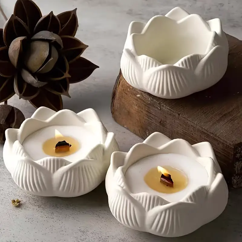 matrita din silicon pentru recipiente floare lotus