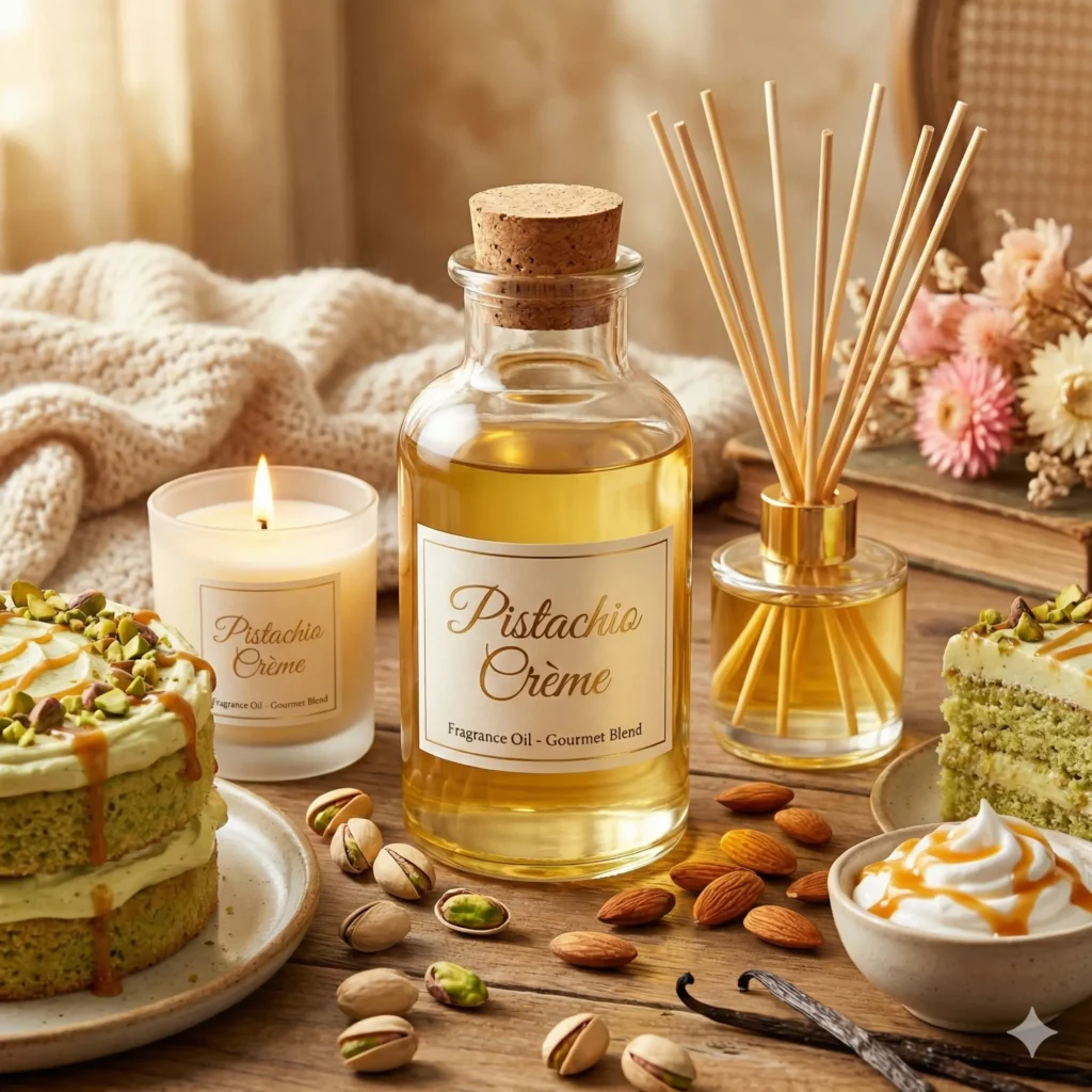 Ulei parfumat Pistachio Crème, parfum lumanari, aromaterapie, sapun sau produse cosmetice