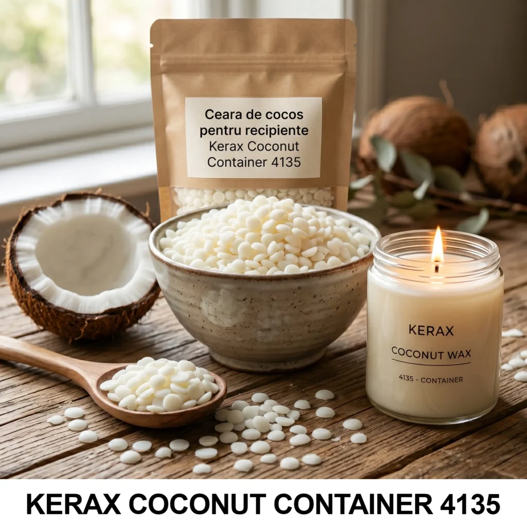 ceara de cocos lumanari recipiente kerax coconut container 4135