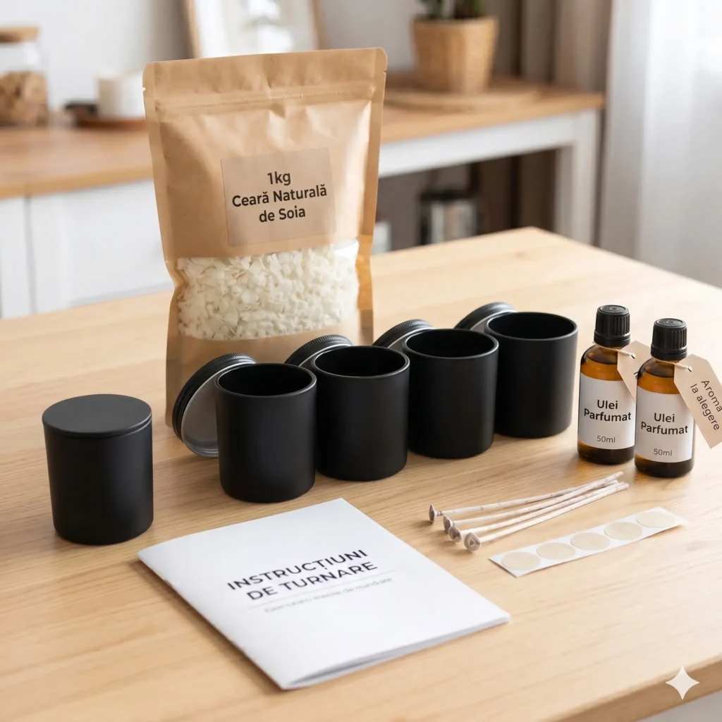 kit lumanari parfumate premium