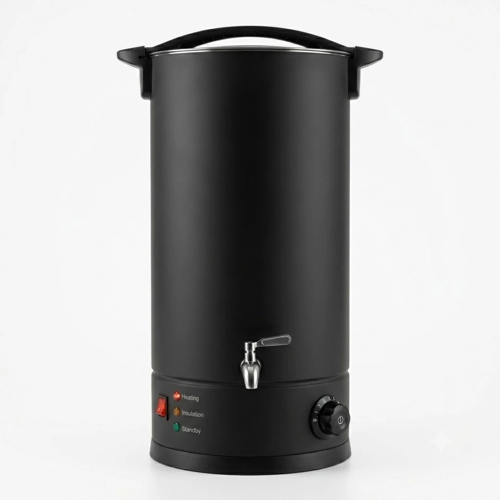 topitor de ceara electric din inox, 15l