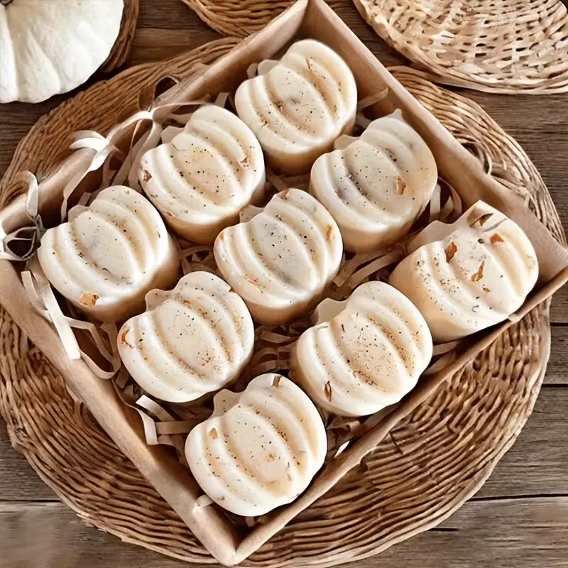 set matrita din silicon pentru lumanari/wax melts dovleac
