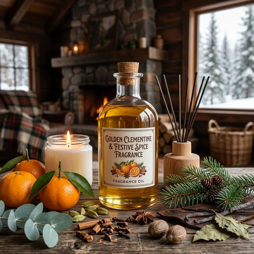 ulei parfumat golden clementine & festive spice