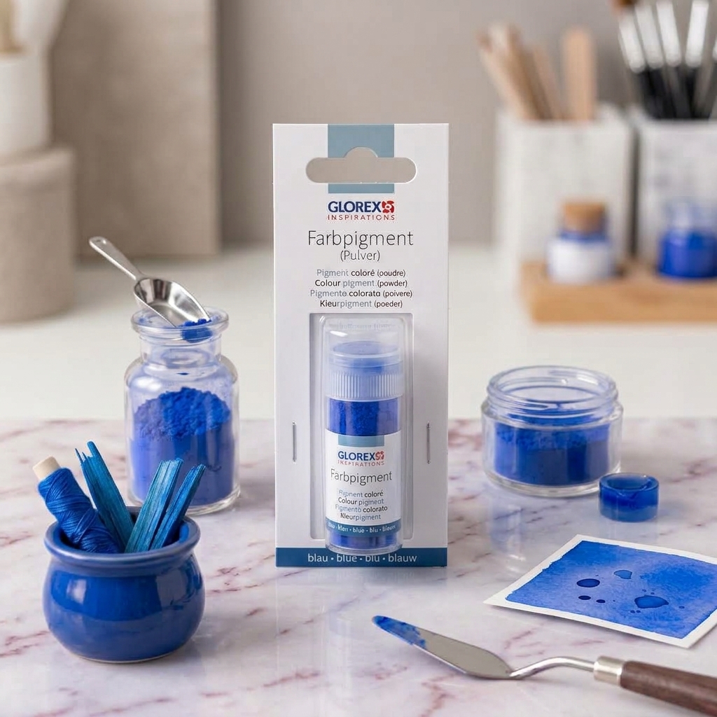 colorant pigment pudra pentru praf ceramic albastru, 14ml