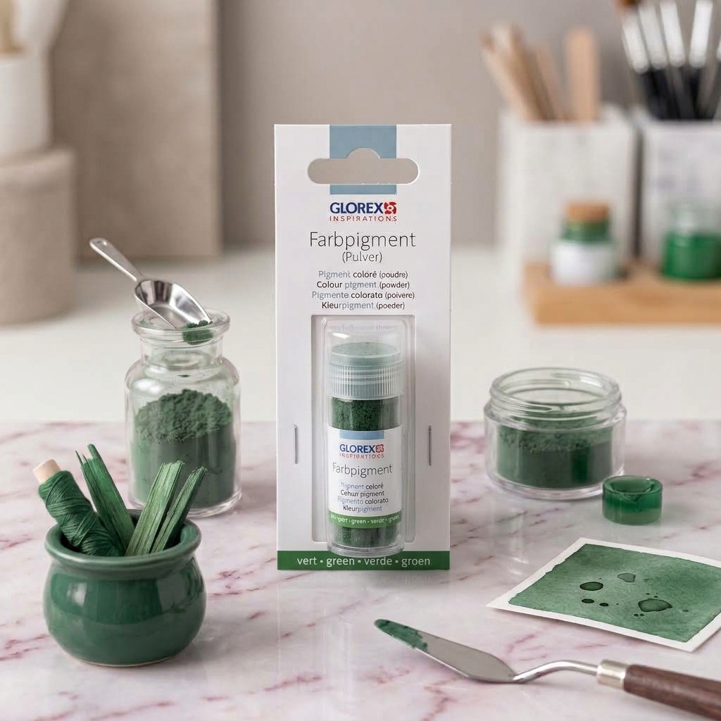 colorant pigment pudra pentru praf ceramic verde, 14ml